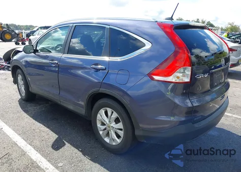 2013 Honda Cr-V Ex-L из США, поврежденный, VIN 2HKRM4H72DH637145